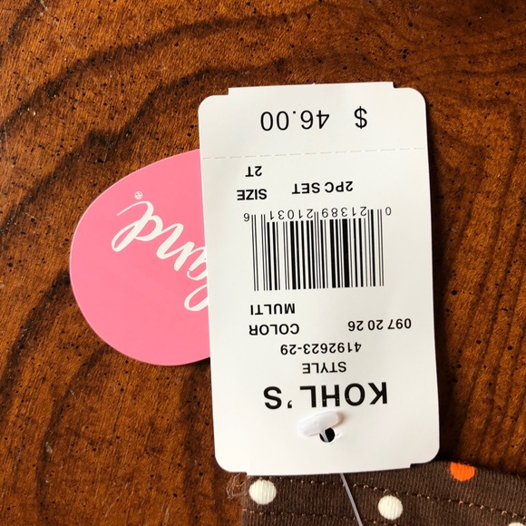 Girl’s Turkey Outfit, size 2T - Picture 5 of 5